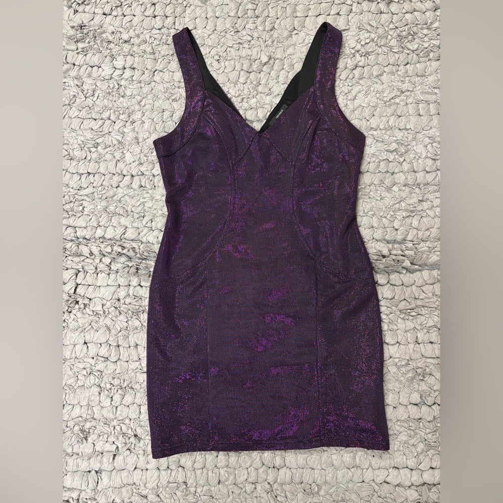 Forever 21 Metallic party dress